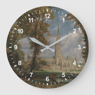 Reloj Redondo Grande John Constable Catedral de Salisbury de Bish