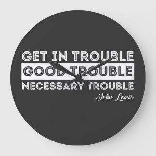 Reloj Redondo Grande John Lewis - Cita del buen problema