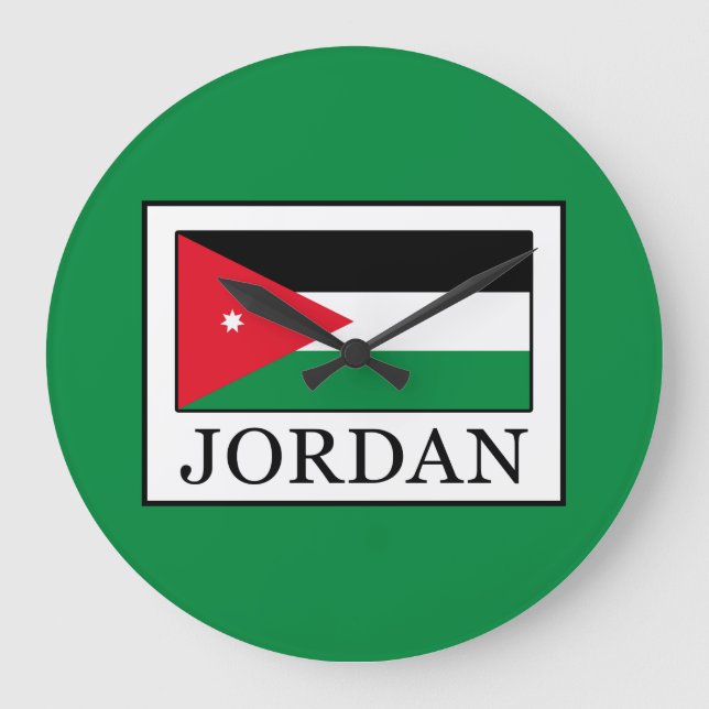Reloj Redondo Grande Jordania (Anverso)