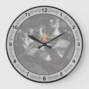 Reloj Redondo Grande Juegos - Ajedrez - Es solo un juego