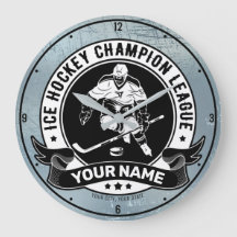 Jugador de hockey sobre hielo personalizado atleta