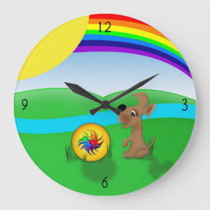 Reloj Redondo Grande Juguemos