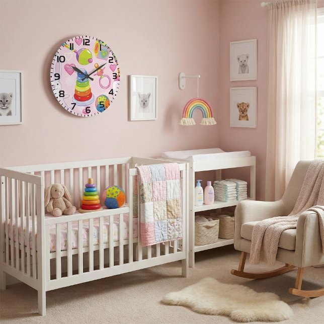 Reloj Redondo Grande Juguetes para Bebés y Artículos Esenciales para el (Subido por el creador)