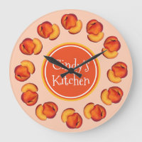 Juicy Ripe Summer Peach Georgia Peaches Kitchen