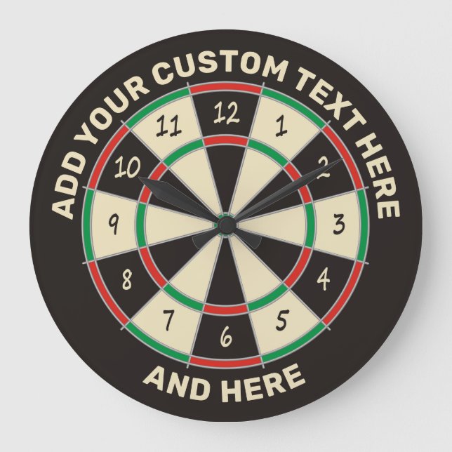 Reloj Redondo Grande Junta Fives Dart (Anverso)