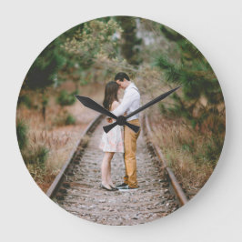 RELOJ REDONDO GRANDE JUNTOS SIN TIEMPO