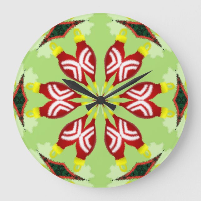 Reloj Redondo Grande Kaleidoscope ‘K1 SQ’ (Anverso)