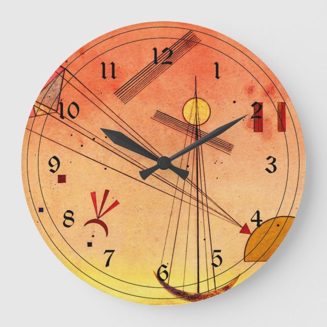 Reloj Redondo Grande Kandinsky - Accesorio ligero (Anverso)