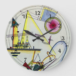 Reloj Redondo Grande Kandinsky - Alma Delicada