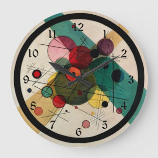 Reloj Redondo Grande Kandinsky - Círculos en un círculo