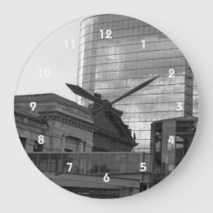Reloj Redondo Grande Kansas City la foto de la arquitectura del vínculo