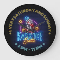 Karaoke Battle Neon Look , Rótulo LED de texto Per