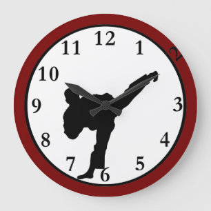 Reloj Redondo Grande Karate