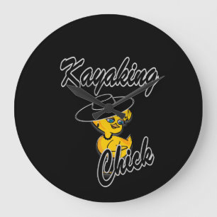 Reloj Redondo Grande Kayak Chick #4