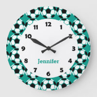 Kids Personalized Soccer Ball Pattern Sports
