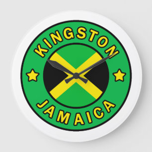 Reloj Redondo Grande Kingston Jamaica