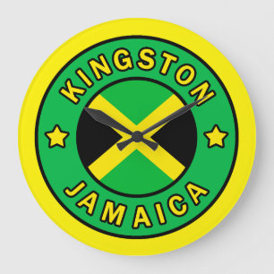 Reloj Redondo Grande Kingston Jamaica