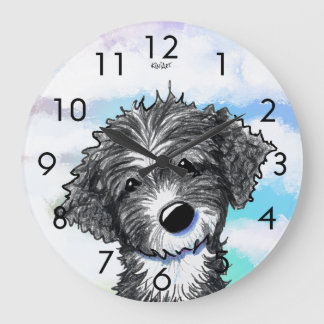Reloj Redondo Grande KiniArt Portugal Waterdog