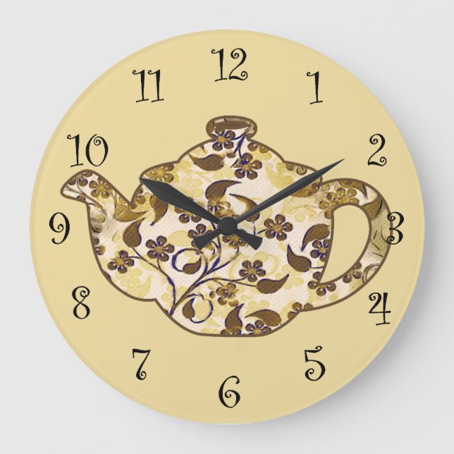 Reloj Redondo Grande Kitchen Wall Clocks (Anverso)