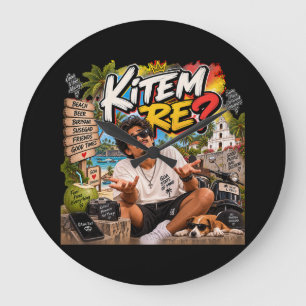 Reloj Redondo Grande ¿Kitem Re? – Estado de ánimo de Goa