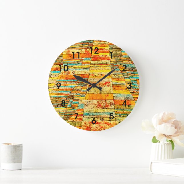 Reloj Redondo Grande Klee - Carreteras y Caminos Vecinales (Hogar)