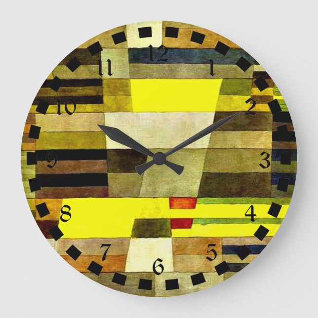 Reloj Redondo Grande Klee: Monumento (Anverso)