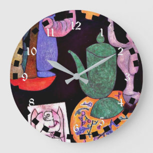 Reloj Redondo Grande Klee - Sin título (Naturaleza muerta)