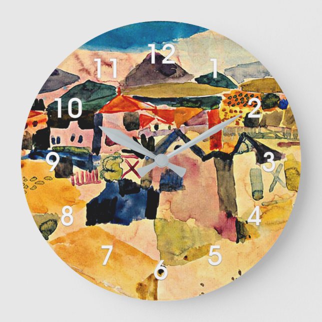 Reloj Redondo Grande Klee - Vista de Saint Germain (Anverso)
