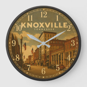 Reloj Redondo Grande Knoxville Tennessee Downtown