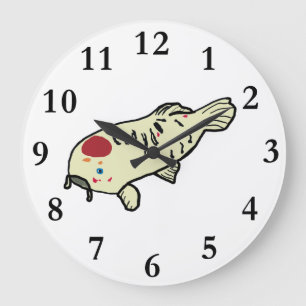Reloj Redondo Grande Koi Carp