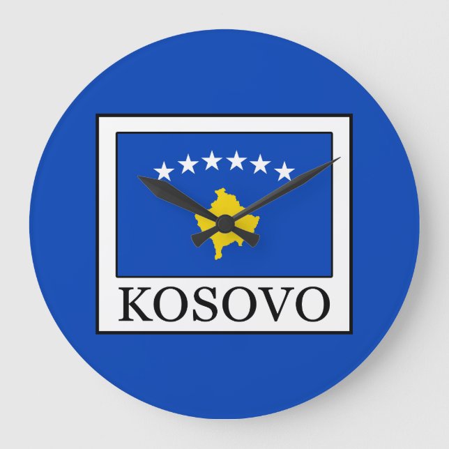 Reloj Redondo Grande Kosovo (Anverso)