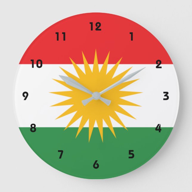 Reloj Redondo Grande kurdistán (Anverso)