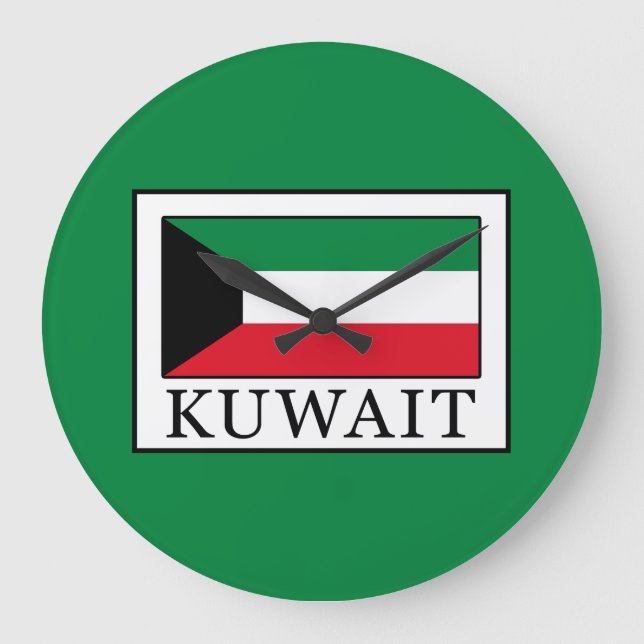 Reloj Redondo Grande Kuwait (Anverso)
