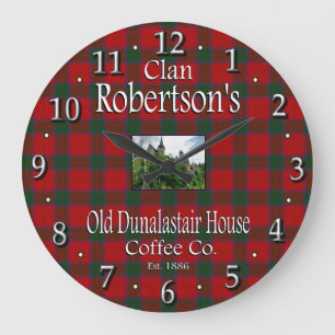 Reloj Redondo Grande La antigua casa de Dunalastair del clan Robertson 