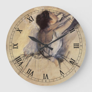 Reloj Redondo Grande La Bailarina de Edgar Degas, Arte Antiguo de Baila