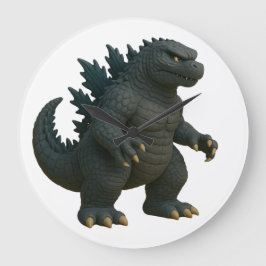 Reloj Redondo Grande La bestia poderosa