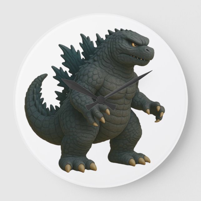 Reloj Redondo Grande La bestia poderosa (Anverso)