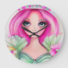 Reloj Redondo Grande La colección Princess