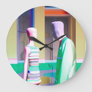 Reloj Redondo Grande La Conversación