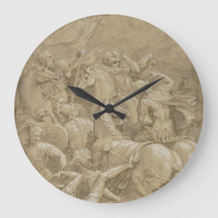 Reloj Redondo Grande La Conversión de San Pablo Arte