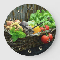 La cosecha vegetal de Acción de Gracias en una can