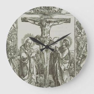 Reloj Redondo Grande La crucifixión de Jesucristo