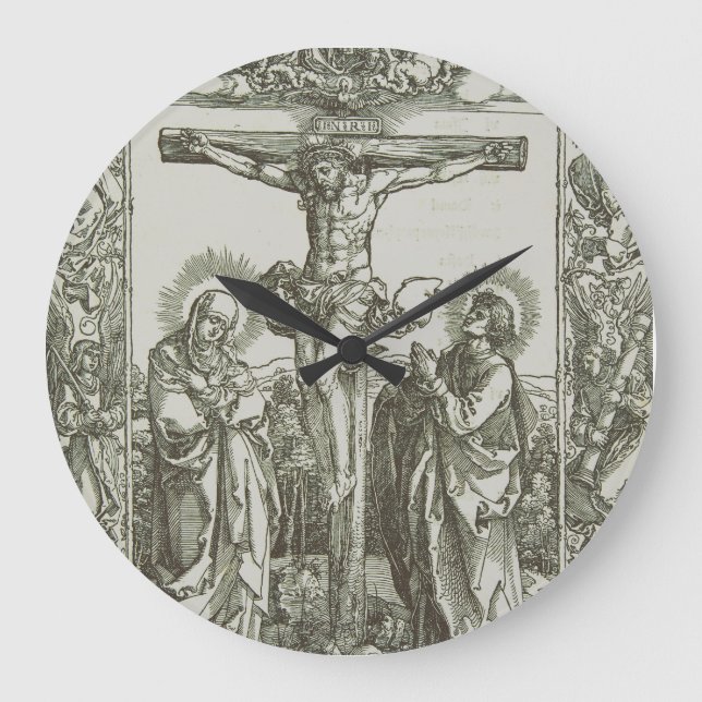 Reloj Redondo Grande La crucifixión de Jesucristo (Anverso)