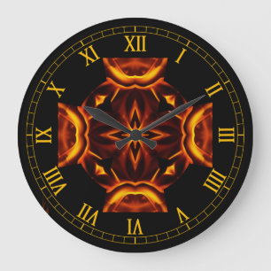 Reloj Redondo Grande La Cruz Celta ~ Fuera Del Crucible ~