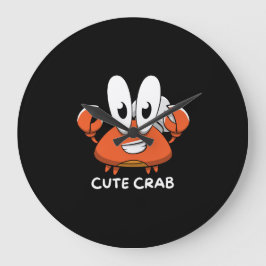 Reloj Redondo Grande La Cubata Crabtastica.