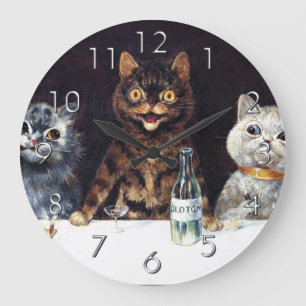 Reloj Redondo Grande La fiesta del soltero