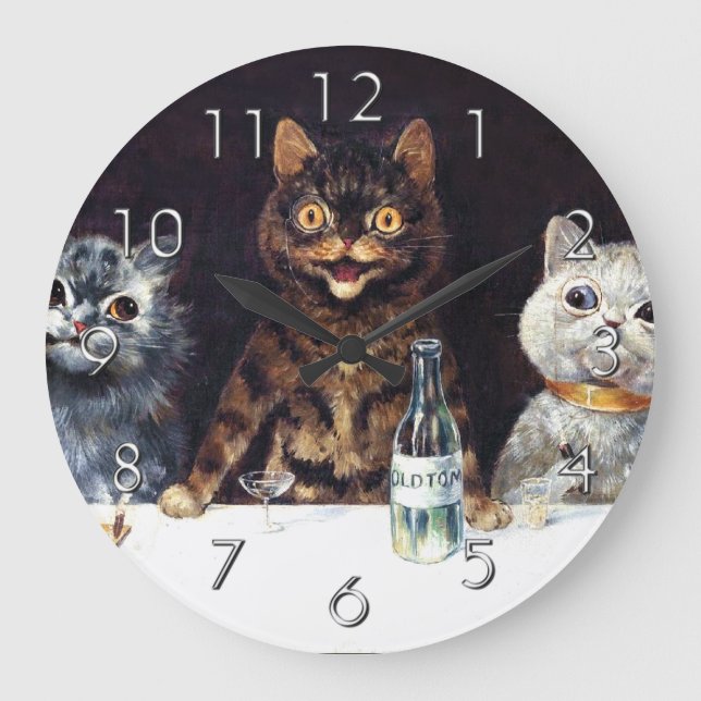 Reloj Redondo Grande La fiesta del soltero (Anverso)