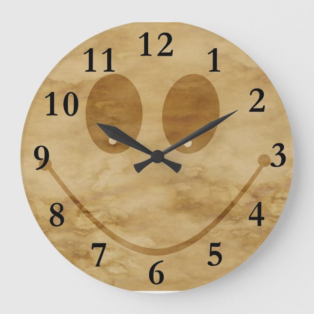 Reloj Redondo Grande La Habana sonriente (Anverso)