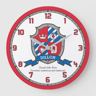 Reloj Redondo Grande La heráldica conocida del significado de los