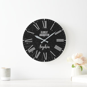 Reloj Redondo Grande La Hija Mayor Trendy Life Of A Daughter